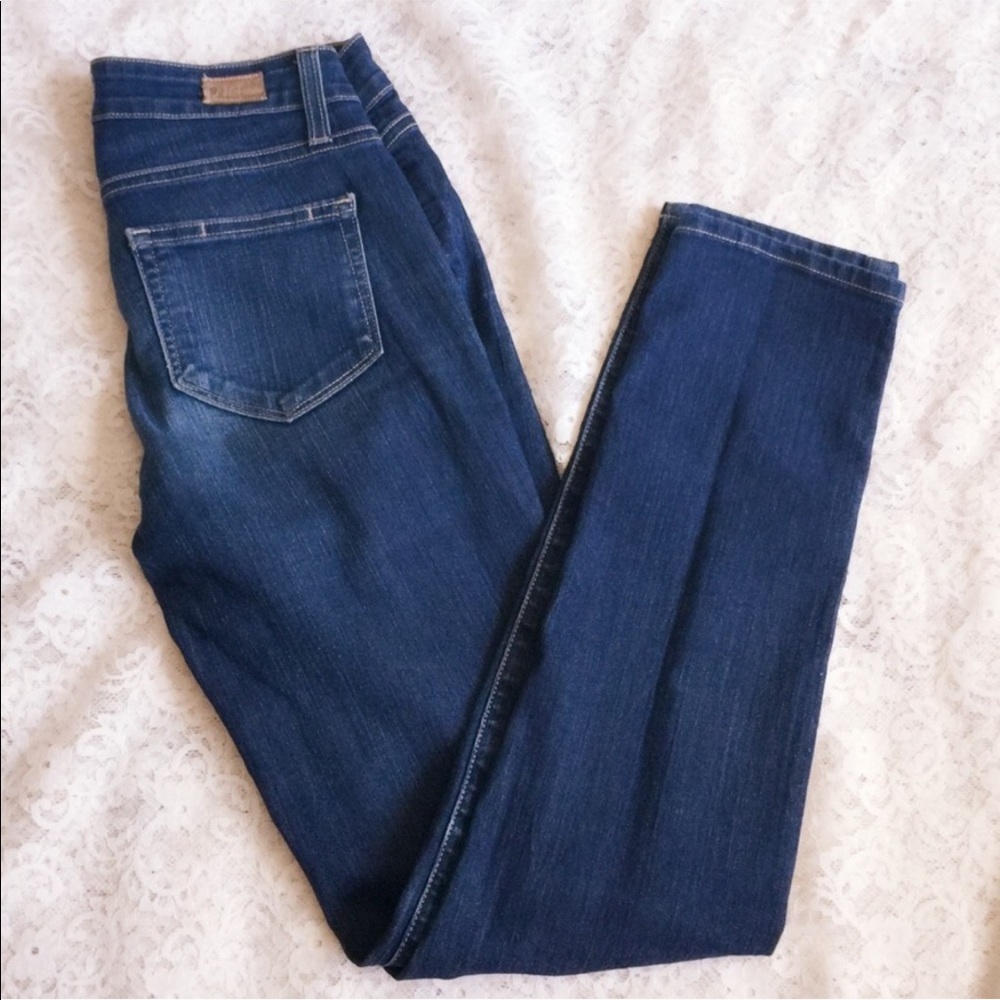 Paige Skyline Midrise Ankle Peg Jeans